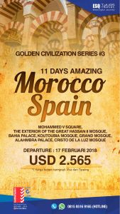 esq tours travel | paket tour muslim wisata halal morocco spain | paket wisata morocco spanyol | paket tour spanyol 2018