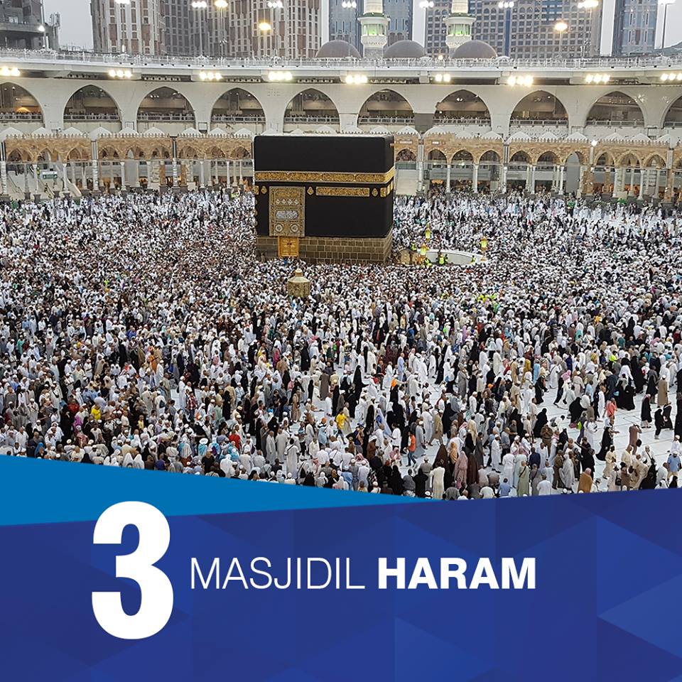 3 Masjid Utama untuk Muslim di Dunia, di Mana Saja?  ESQ 