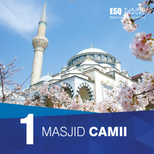 ESQ Tours Travel | destinasi wisata halal jepang masjid camii