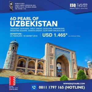 ESQ Tours Travel Paket Tours Muslim wisata halal uzbekistan