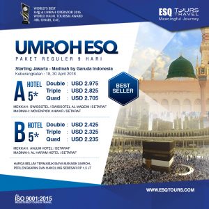 ESQ Tours Travel | Paket Umroh 2018 Travel Umroh terpercaya