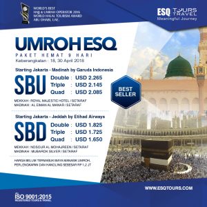ESQ Tours Travel | Paket Umroh murah 2018 travel umroh terbaik