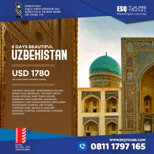 ESQ Tours Travel | Paket Tour Muslim wisata halal uzbekistan 2018