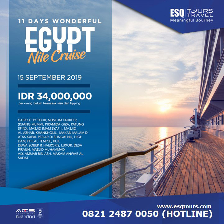 Paket-Tour-Muslim-Wisata-Halal-EGYPT-Nile-Cruise