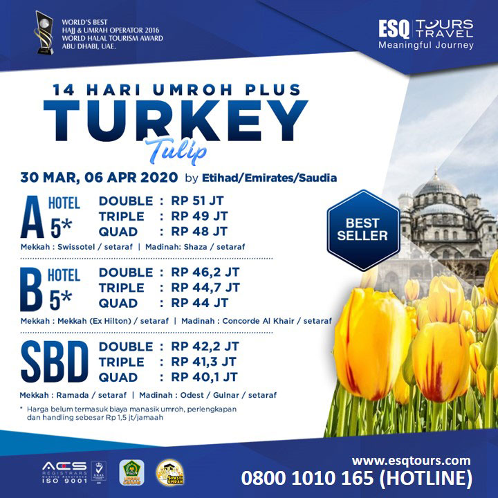 biaya-paket-umroh-plus-best-turk-tulipi-januari-februari-2020